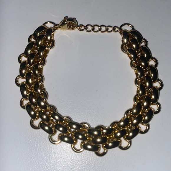 Women’s Hollow Out Gold Stainless Steel Chain Bracelet - Picture 3 of 6